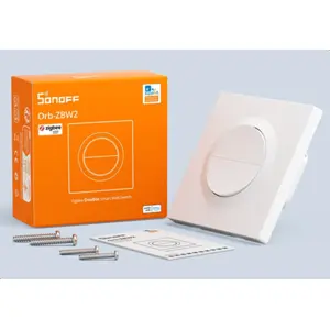 Interruptor de parede inteligente duplo (2 Gang) Zigbee 110-240V~ 10A