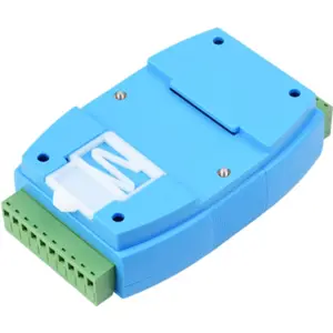 Hub industrial RS485 1-para-8 con puertos aislados para carril DIN 35 mm