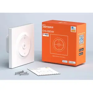 Interruptor dimmer de parede inteligente Zigbee 220-240V c/ medição de consumo