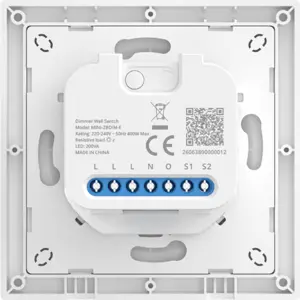 Interruptor dimmer de parede inteligente Zigbee 220-240V c/ medição de consumo