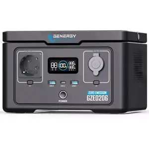 Power Station 256Wh 600W com MPPT e UPS
