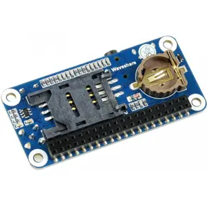 Placa HAT de comunicação móvel (GSM/GPRS 2G) com GPS e Bluetooth para Raspberry Pi
