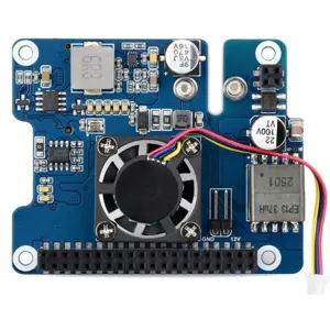 Placa HAT+ com PoE e Interface M.2 NVMe PCIe para Raspberry Pi 5
