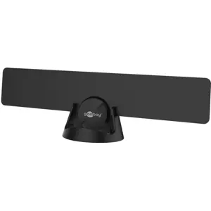 Antena TDT Interior Ultra-Plana DVB-T2 Ativa c/ Filtro LTE/4G e Injetor de Alimentação [Recondicionado]