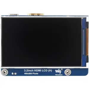 Display LCD IPS 3.2'' 480x800 HDMI compatível c/ Rasperry Pi e Jetson Nano