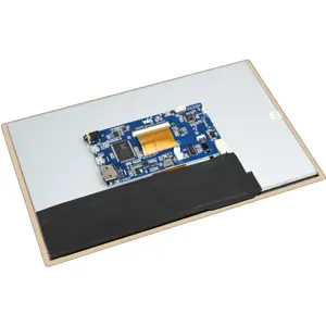 Ecrã Tátil QLED 10.1'' HD (1280×720) HDMI USB c/ OSD e Saída Áudio 3.5mm p/ SBC/PC