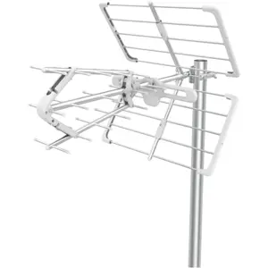 Antena TDT de Exterior UHF (470-698MHz) com Filtro LTE/5G e Ganho até 15dB