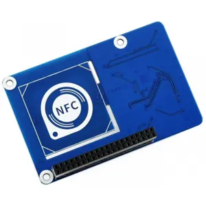 Placa HAT de NFC/RFID 13.56 MHz p/ Raspberry Pi com PN532 e I²C/SPI/UART