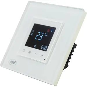 Termostato inteligente WiFi para aquecimentos a Gás - 16A contacto seco (compatível c/ Tuya)