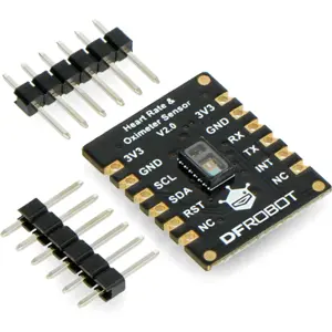 Sensor de Frecuencia Cardíaca y Oximetría (SpO₂) con I2C/UART