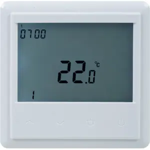 termostato inteligente Wi-Fi de piso radiante / Termoacumuladores 16A (compatível c/ Tuya)