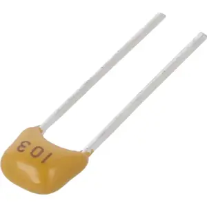 Condensador cerâmico 10nF 100V ±10%  THT 2.5mm