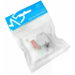 Módulo de botón mecánico con 2x LED programables