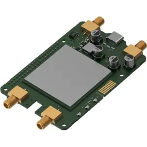 Placa HAT+ 5G (SA/NSA) para Raspberry Pi 4/5 c/ USB 3.0, Nano-SIM e 4×SMA