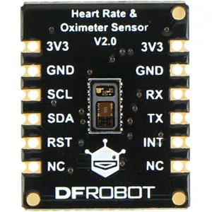 Sensor de Frecuencia Cardíaca y Oximetría (SpO₂) con I2C/UART