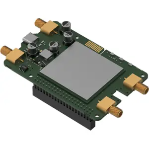 Placa HAT+ 5G (SA/NSA) para Raspberry Pi 4/5 c/ USB 3.0, Nano-SIM e 4×SMA