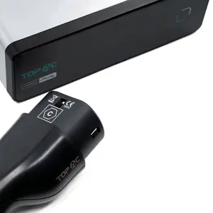 Carregador portátil para EV c/ display + Wi-Fi + BT - trifásico 6-16A 11kW - CEE 16A - Tipo 2 - IP65 - 5.6m - Powered by Shelly