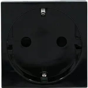 Módulo de toma Schuko 230V 5A para soporte de Wall Display – Negro