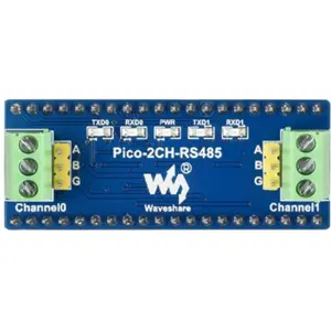 Placa de interfaz RS485 con 2 canales para Raspberry Pi Pico