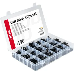 Kit de molas rebite de fixação em plástico (190 und.)