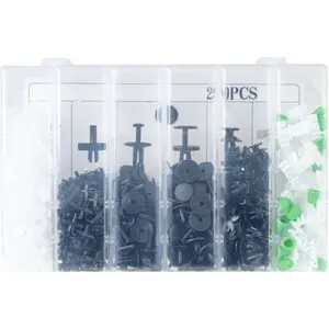 Kit de muelles remache de fijación en plástico (290 und.)