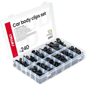 Kit de molas rebite de fixação em plástico (240 und.)