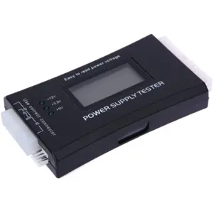 Testador de Fonte de Alimentação ATX/BTX/ITX com ecrã LCD