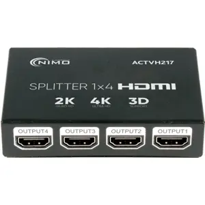 Repartidor de HDMI (1 in - 4 out) Full HD 1080p 3D 4K