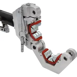 Alicate hidráulico de cravar para mangueiras A/C 8T + 7 matrizes