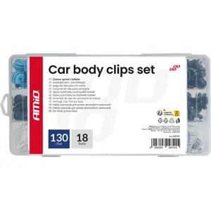 Kit de molas de fixação em plástico, válvulas e ferramentas (148 pcs)