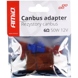 Cancelador de erros CANBUS p/ luzes LED 6Ω 50W 12V