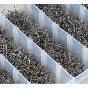 Conjunto de 3000 grampos p/ reparação de plásticos a quente