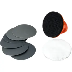 Kit de limpeza, polimento e restauração de faróis