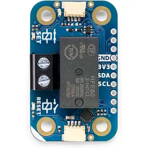 Módulo de relé biestable con conectores Qwiic (I²C) – 5A / 30V DC