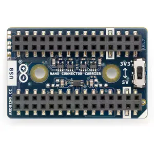 Placa de desenvolvimento (Carrier) para Arduino Nano com Grove, Qwiic e Slot microSD