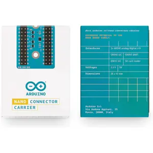Placa de desenvolvimento (Carrier) para Arduino Nano com Grove, Qwiic e Slot microSD