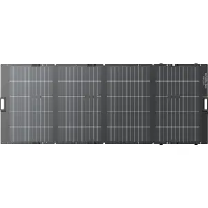 Painel fotovoltaico monocristalino dobrável p/ Power Station 34.5V 11.7A 400W c/ cabo 3.5m XT60 - 967x2509mm