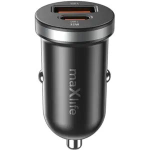 Carregador de Isqueiro (12..24VDC) USB-A QC + USB-C PD 35W