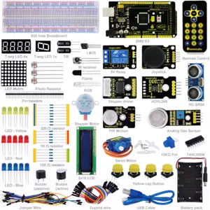 Kit para desenvolvimento e iniciação em Arduino com placa MEGA 2560