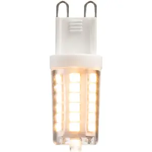 Lâmpada G9 LED 230V 3.5W 3000K (branco quente) 475lm