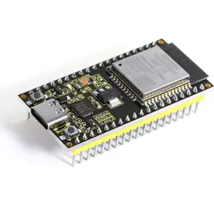 Placa de Desenvolvimento IoT ESP32-WROOM c/ Wi-Fi, Bluetooth, USB-C e Pinos Soldados