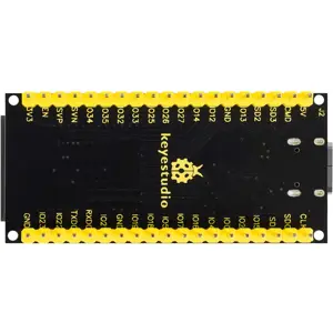 Placa de Desenvolvimento IoT ESP32-WROOM c/ Wi-Fi, Bluetooth, USB-C e Pinos Soldados