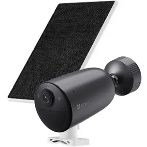 Câmara IP (Wi-Fi) Bullet 2K 3MP 2.8mm IR 15m c/ Bateria 5200 mAh + Painel Solar - IP65