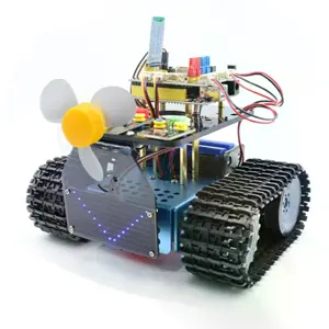 Kit de Robot Tanque de Lagartas para Aprendizagem de Programação Arduino/KidsBlock