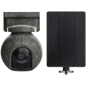Câmara IP (4G LTE / Wi-Fi) Pan/Tilt 4K 4mm + Painel Solar 8W - IP65