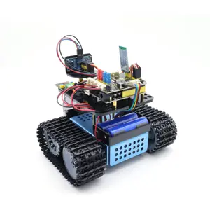 Kit de Robot Tanque de Lagartas para Aprendizagem de Programação Arduino/KidsBlock