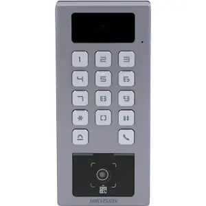Terminal de control de acceso con PIN + impresión digital + QR Code + RFID - función de videoportero