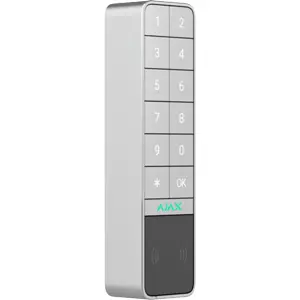 Leitor de controlo de acesso c/ PIN + RFID + Bluetooth + cartão Ajax - teclado retroiluminado - IP66 / IK08