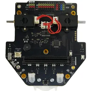 Robô Educativo micro:bit com Sensor Laser Matricial — Maqueen Plus V3 c/ suporte 4×AA