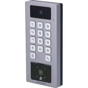 Terminal de control de acceso con PIN + impresión digital + QR Code + RFID - función de videoportero